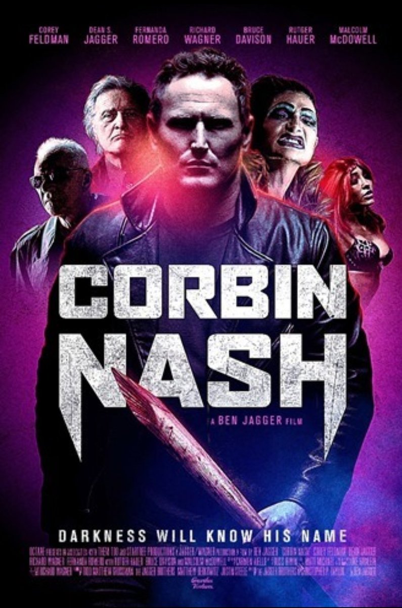 ALL MY UK BASED FILM LOVERS <a href="/CorbinNashMovie/">CORBIN NASH</a> IS OUT TODAY IN THE UK ON AMAZON PRIME! I'M SO PROUD OF MY DEAR FRIEND <a href="/Corey_Feldman/">Corey Feldman</a> AND the wonderful <a href="/BenJagger5/">Ben Jagger</a> and <a href="/DeanJagger/">Dean Jagger</a> for all their amazing work! I've got my copy, go get yours! ❤