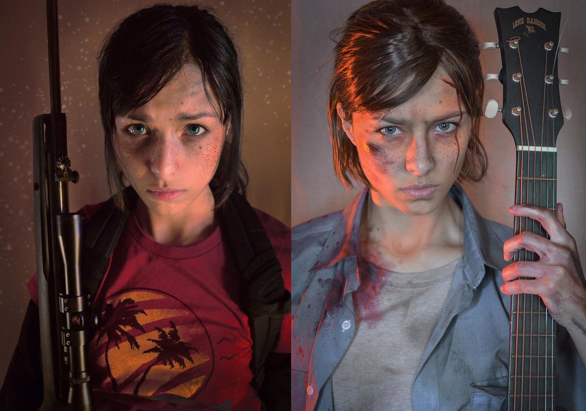 Naughty_Dog's tweet photo. Ellie - Part I and Part II. Thanks Angela Bermúdez for sharing your incredible The Last of Us cosplay.

Share your own creations here: https://t.co/8i7LpfJdBp https://t.co/7MqWHqPzOM