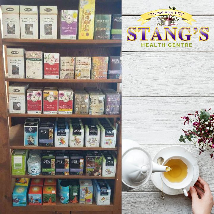 PerryStang's tweet image. For all the tea lovers out there, we carry a large variety of herbal tea. Come in for a visit, we are open tomorrow 9am - 5:30pm!