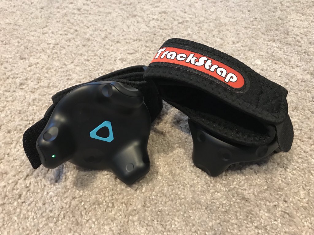 kristatuulia's tweet image. My son plays soccer so he wanted to try Final Soccer #VR with trackers. In shooting mode he kicked so hard that the tracker flew from his feet and hit our window. I’m glad it stayed unbroken! We just burst into laughter when no harm was done! #VRproblems