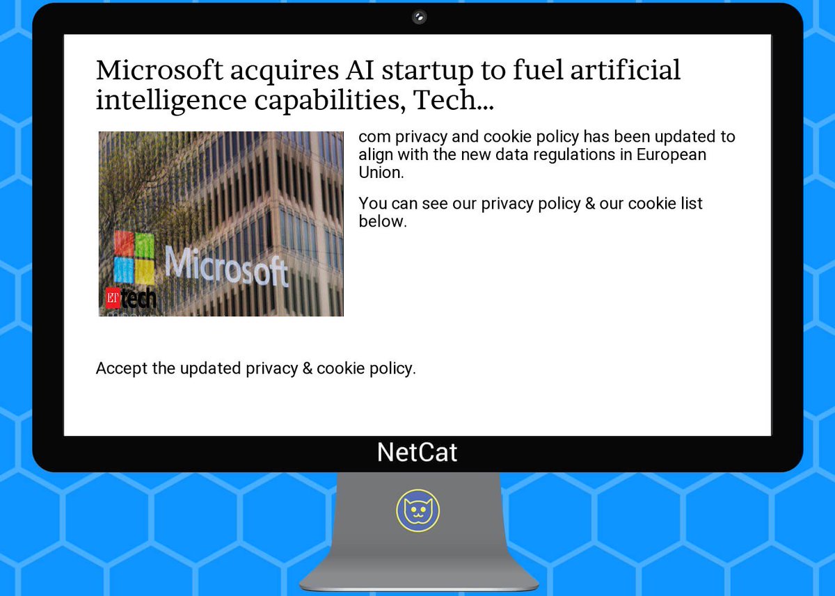 SidMehta91's tweet image. microsoft acquires ai startup to fuel artificial intelligence capabilities, technology news,  #ettech