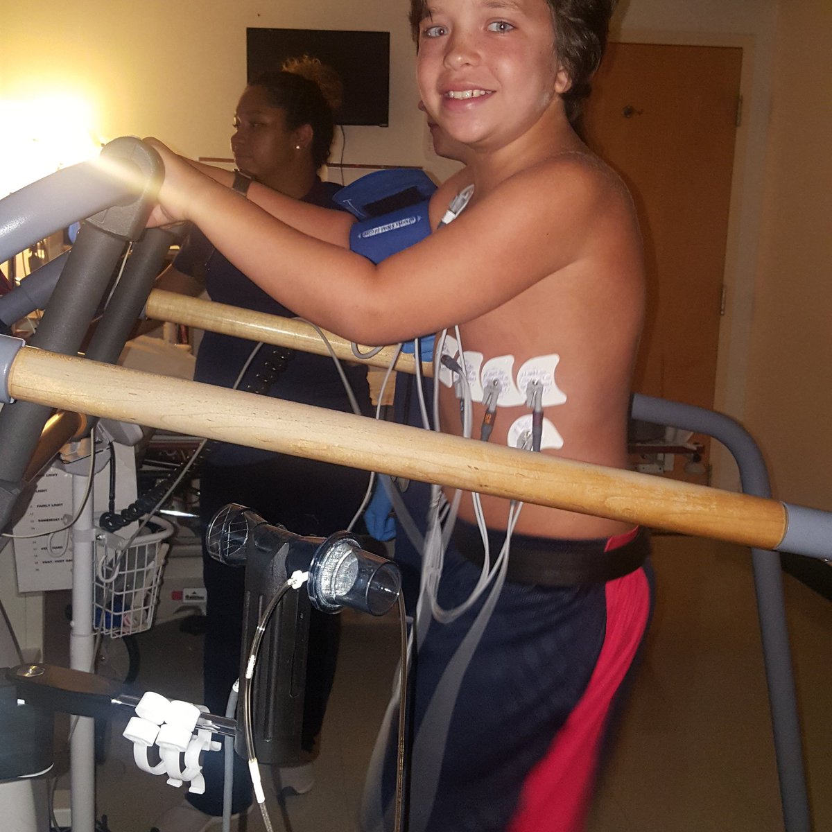 AnnaKrukCorbin's tweet image. He said he feels just like Drago from Rocky IV. #StepTwo
#StressTest #PulmonaryStenosis #NoonanSyndrome #HersheyHeartGroup #MedicaidMatters