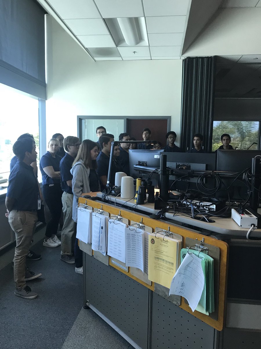 LBDisasterPrep's tweet photo. We have a group of interns from @LBProsecutor Office in today learning about Emergency Management and 9-1-1 Dispatch! We love teaching about what we do! #PreparedLB https://t.co/piY0ODk09K