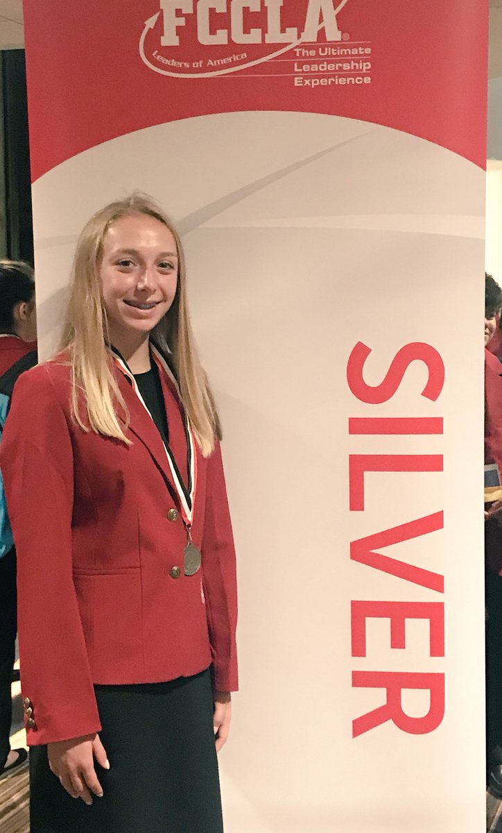 gallatin_fccla's tweet photo. The results are in. Claire Hemry with a Silver in Interpersonal Communications. Great Job Claire! @Bulldogs_GHS #2018NLC https://t.co/iG5sYLNTLT