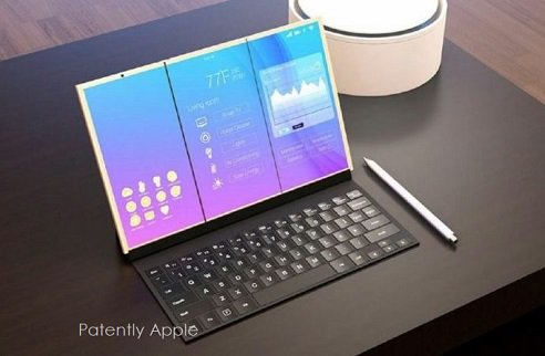 PatentlyApple's tweet photo. At the End of the Day: Apple Pal Alto Store  Reopens, Top iOS Apps of all time Revealed &amp; Samsung to Launch  Flex-Battery for Foldable Smartphone in 2019 
https://t.co/qHuS1IOHmy https://t.co/307jFCS9wp