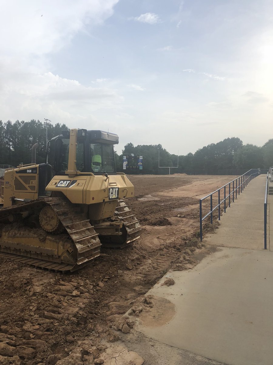 Warner Athletic (@warnersathconst) on Twitter photo Big dirt moving, fine grading coming and hopefully cooler temps. <a href="/JCSeagles/">Jackson Christian</a> we will be gone before you know it. <a href="/shawsportsturf/">Shaw Sports Turf</a> #morethanafield #athleticconstruction Big dirt moving, fine grading coming and hopefully cooler temps. <a href="/JCSeagles/">Jackson Christian</a> we will be gone before you know it. <a href="/shawsportsturf/">Shaw Sports Turf</a> #morethanafield #athleticconstruction