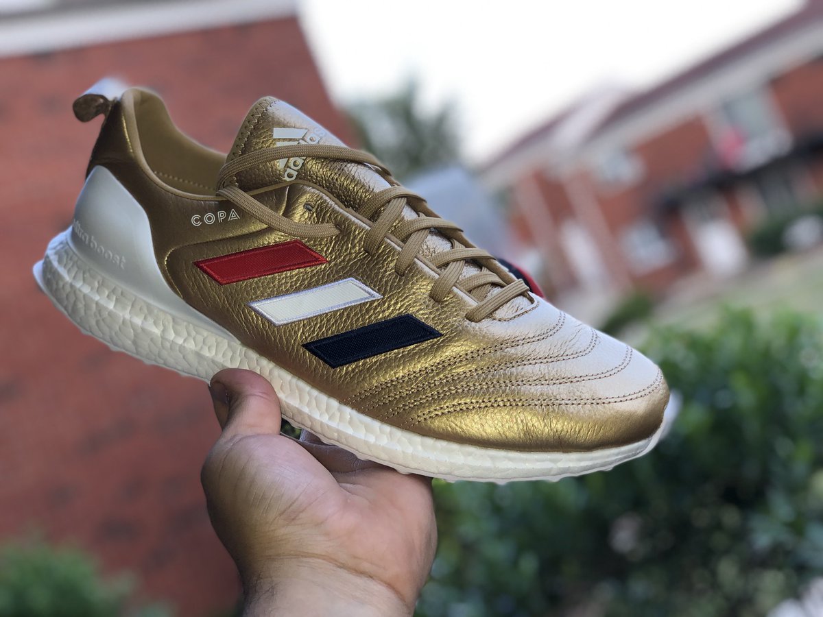 kith copa ultra boost gold