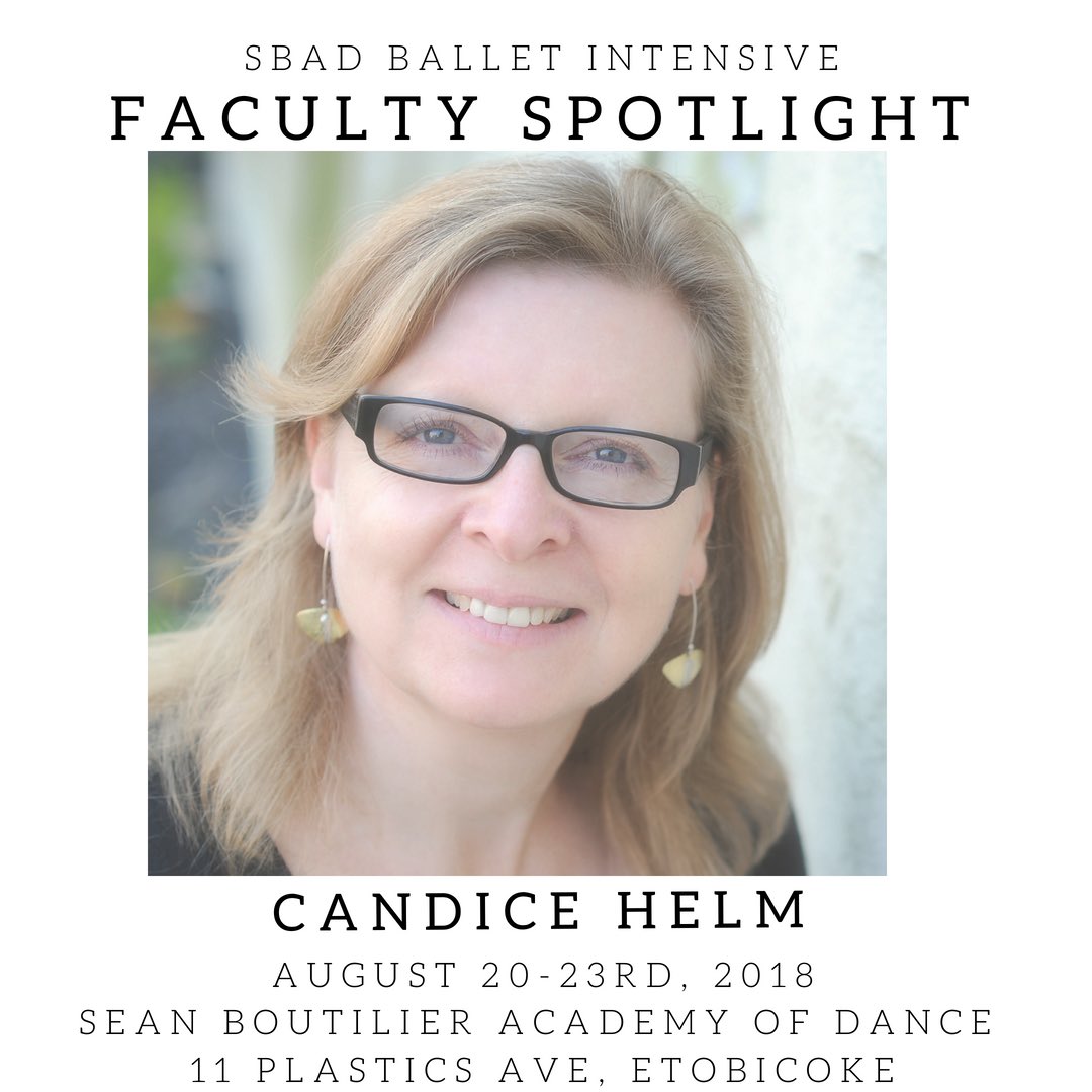 Candice Helm will be joining SBAD for our Ballet Intensive. Register today at seanboutilier.com

#Ballet #dance #summerdance #summertraining #technique #trainhard #dancewithus #torontodance #mississaugadance #studiolife