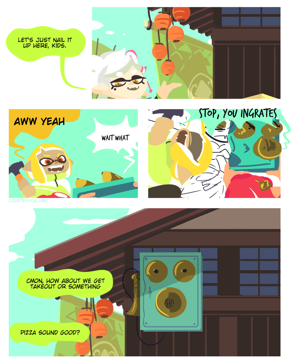 [octo expansion spoilers, 2/2]

marie would like it pineapple-free. 