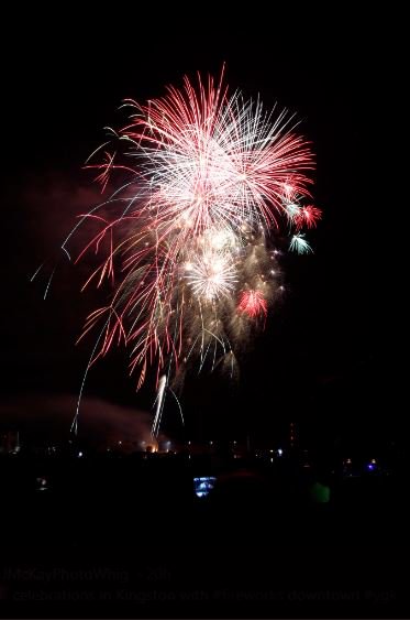 Canada's tweet image. As fireworks lit up the Canadian skies last night, #CanadaDay once again reminded us of why we love this great country. Our welcoming spirit makes us proud to belong! #Canada151 📷 @jpeltzer @JMcKayPhotoWhig @Neil_Zee
