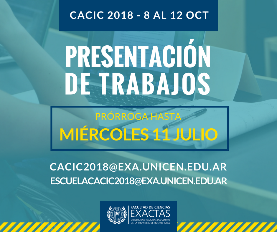 CACIC2018 tweet media