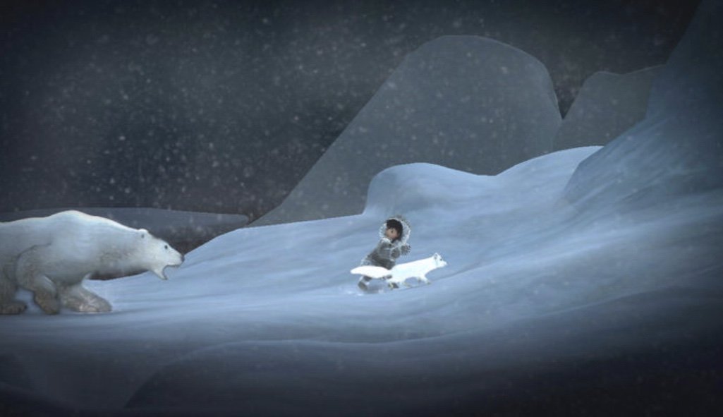 Screenshot of Never Alone app.