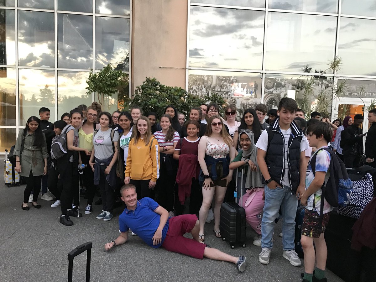 Nous Sommes arrives.  Paris 2018 #CHSParis2018 #MakingMemories