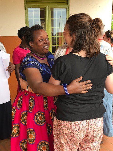 RedearthEdu's tweet photo. Induction Day with @TWF_Scotland volunteers means getting kitted out for their first boda boda ride! 🛵
Followed by meetings with the headteachers they'll be working with over the coming 4 weeks. Here's to the start of new friendships & collaboration! #GlobalLearningPartnership https://t.co/6q4GEsZNhr