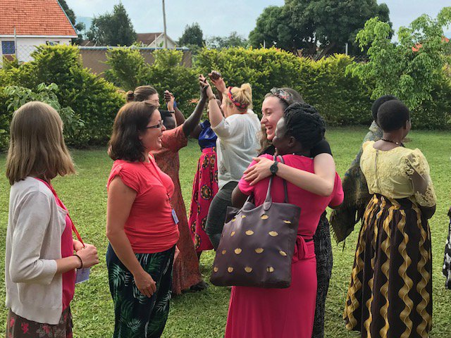 RedearthEdu's tweet photo. Induction Day with @TWF_Scotland volunteers means getting kitted out for their first boda boda ride! 🛵
Followed by meetings with the headteachers they'll be working with over the coming 4 weeks. Here's to the start of new friendships & collaboration! #GlobalLearningPartnership https://t.co/6q4GEsZNhr