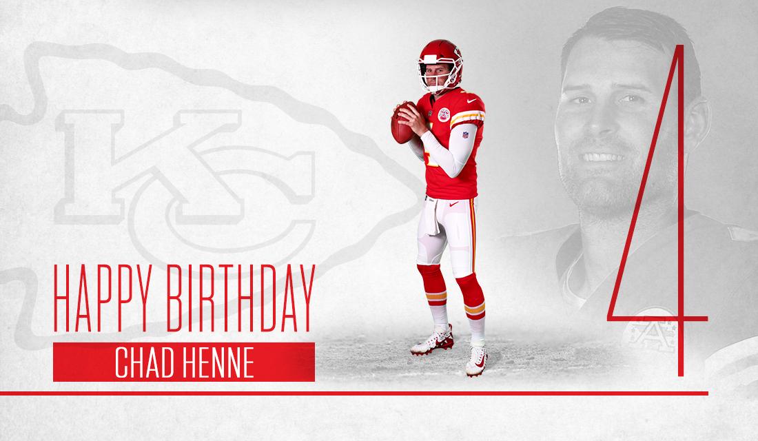Help us wish a happy birthday to Chad Henne! 