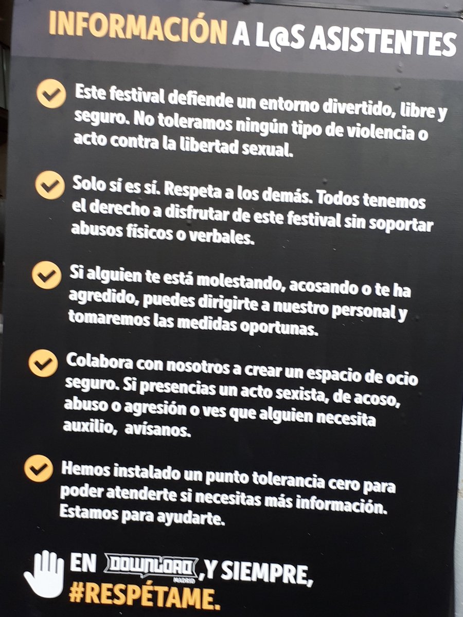 EdelRomero's tweet photo. #festivales de #música 👩🏻‍🎤🎸👨‍🎤muy molones como @DownloadFestMad #DownloadFestival2018 😍 https://t.co/868JLzhi0S