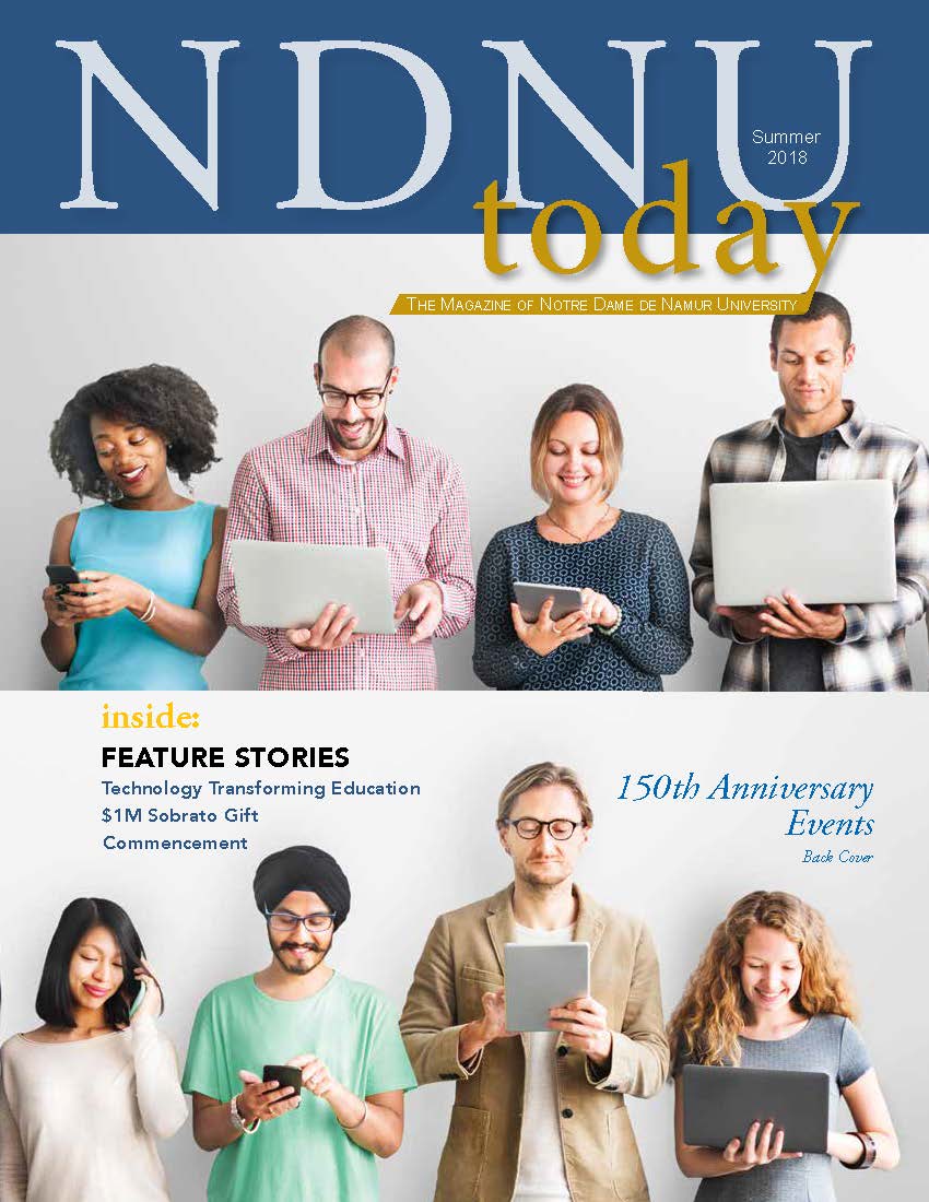 NotreDameCA's tweet photo. Hot off the press! We are pleased to announce the release of our summer issue of NDNU Today, Notre Dame de Namur University's official magazine. See what's inside: https://t.co/q1b0TMTexH
#NDNU #BelmontCA #NDNUTracy #TracyCA https://t.co/SahuSSjhPw