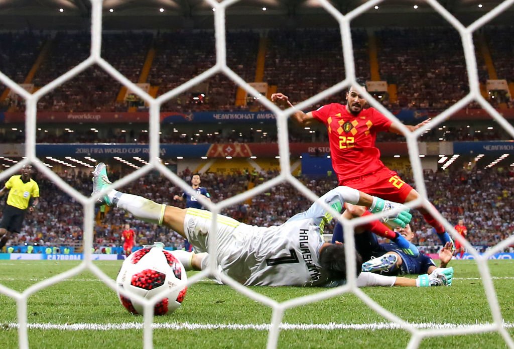 💨 There were just 10 seconds between Thibaut Courtois rolling the ball out and Nacer Chadli's shot hitting the back of the net.

Watch the breathtaking goal that won a breathtaking game.

👉 bbc.in/2z3jQoH