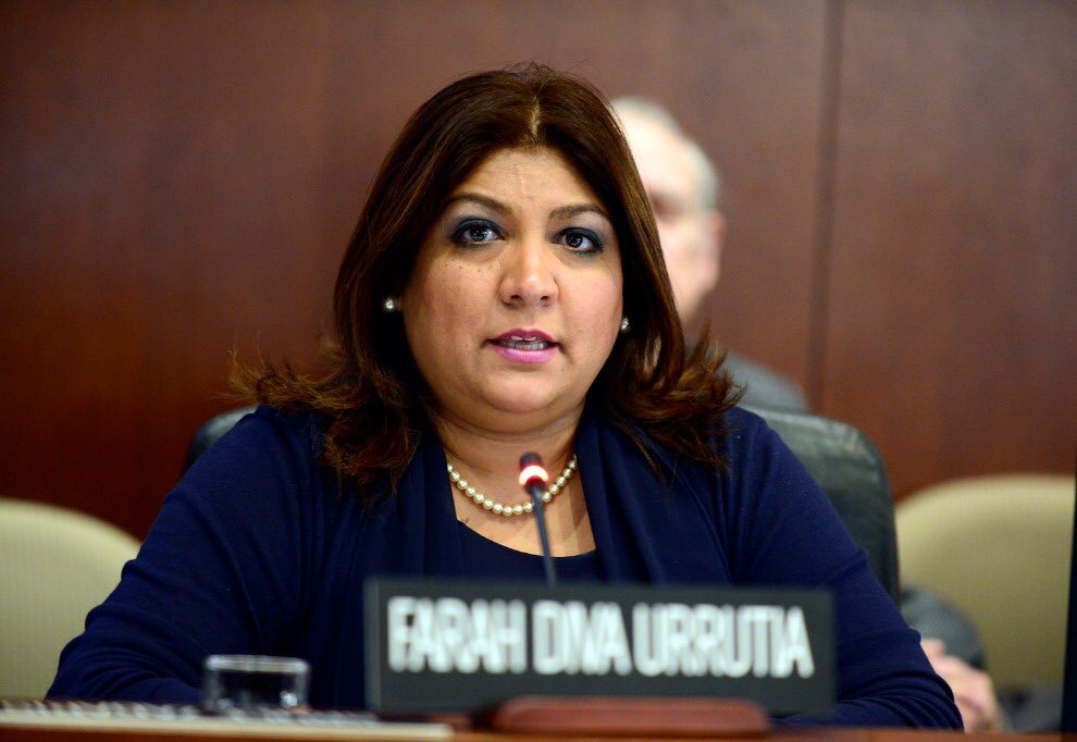 Doy la bienvenida a <a href="/OEA_oficial/">OEA</a> a Farah Diva Urrutia de #Panamá como Secretaria de Seguridad Multidimensional <a href="/OEA_Seguridad/">OEA - Secretaría de Seguridad Multidimensional</a>. Seguros de que su aporte fortalecerá nuestros trabajos en favor de #MasDerechosMasGente.