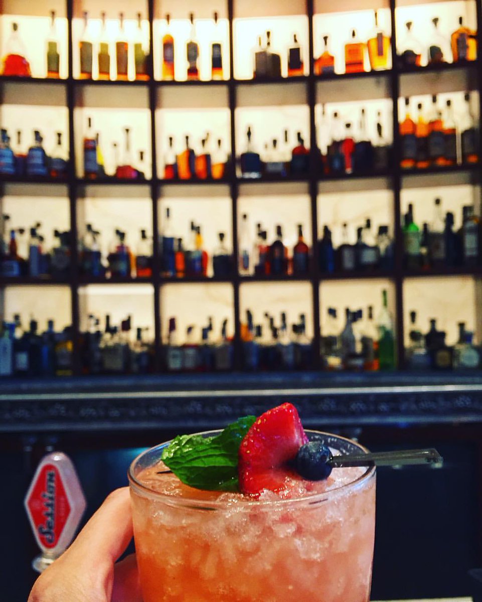 SouthernArt's tweet photo. Enjoy celebrating Independence Day with one of Bourbon Bar's specialty bourbon cocktails! #july4th #atlanta https://t.co/QIOIQvl1mu