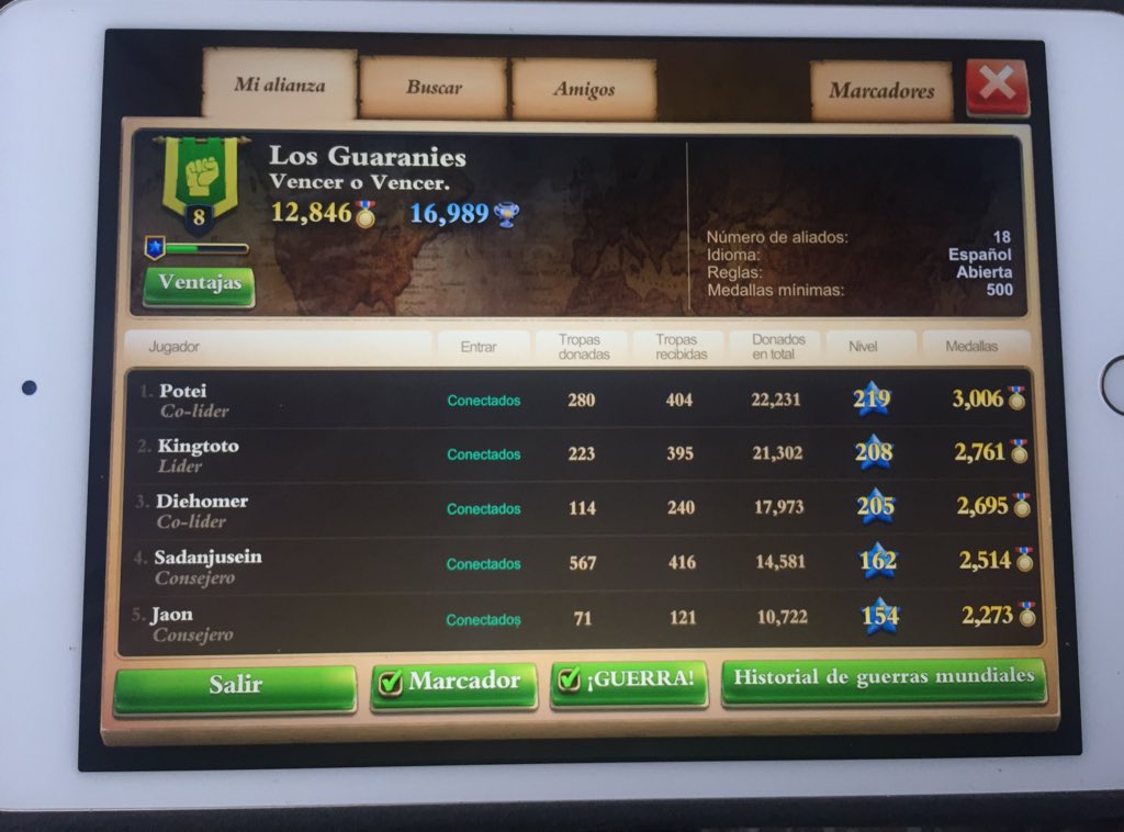 SBFaccioli's tweet photo. @PlayDomiNations #DomiNations #MondayMood #LosGuaranies https://t.co/9JuZgGwebg