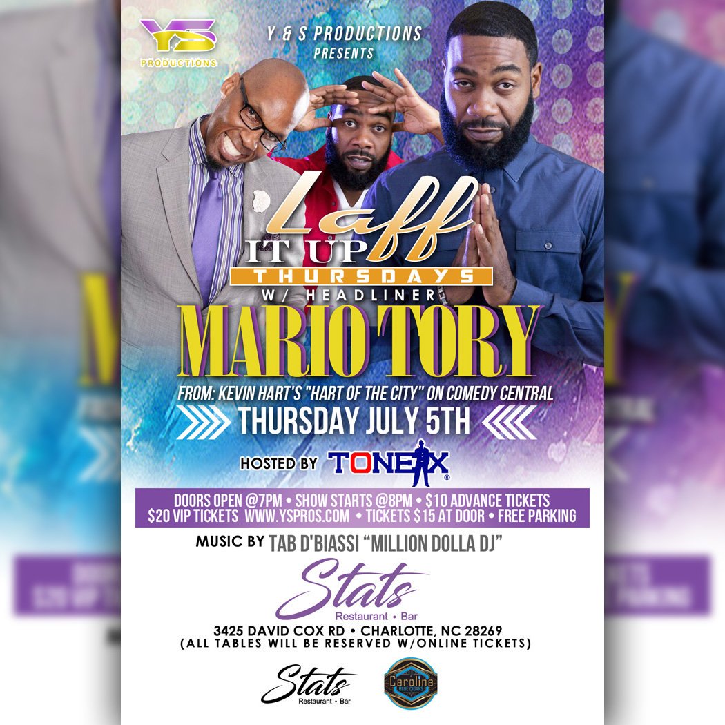 THIS THURS NIGHT THEE FUNNIEST ONCE A MONTH COMEDY XPERIENCE IS BLACK LIKE WE NEVER LEFT...@ STATS ! GET YO TIX FAMILY ! #SupportCharlottefunny #pullup #laffloveandlive