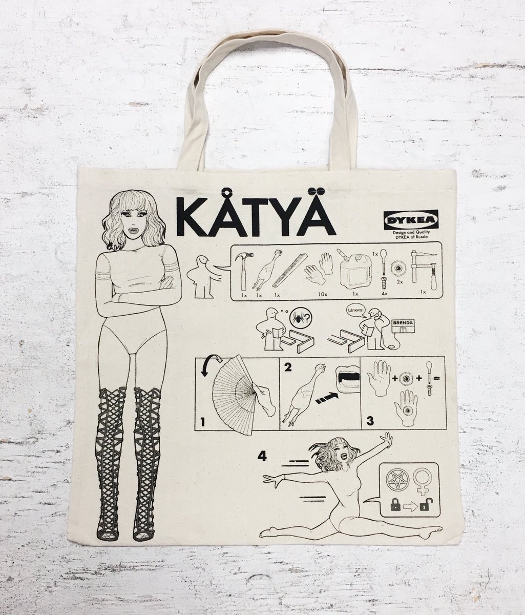 New tote bags available! You buy now! 

katyazamo.bigcartel.com/product/dykea-…