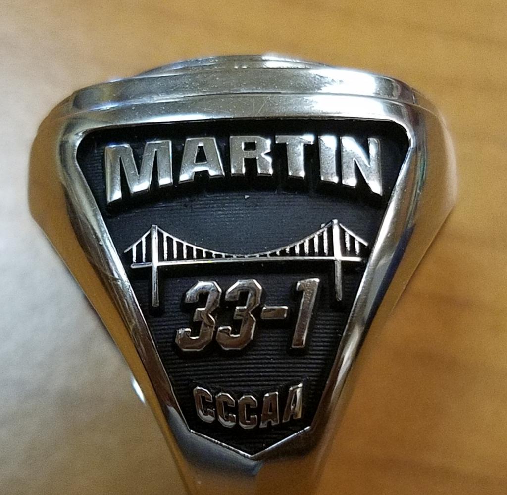 AddieM6's tweet photo. I just picked up my Championship Ring from #CCSF Men's Basketball 2018. She is beautiful. Thank Coach Labaugh & Harold Brown. #citysituation #NoplacelikeCity #StateChamps18 #ThankYou https://t.co/Zh5DtWWjpP
