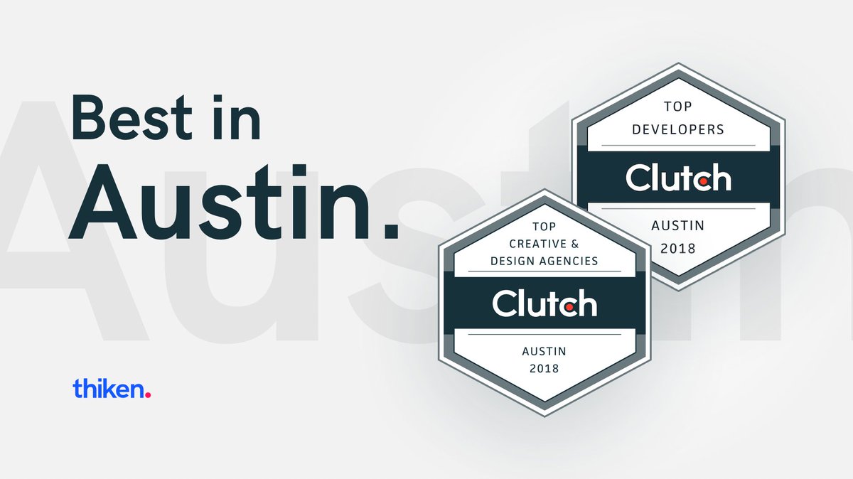 pasinduu's tweet photo. Proud and humbled to have ranked as one of the Top Creative &amp; Design Agencies and Top Developers in Austin within 4 months into our journey here. https://t.co/aY1tPvHIIS #austin #atx #designers #developers #mobile #web https://t.co/SMyAICpoKA