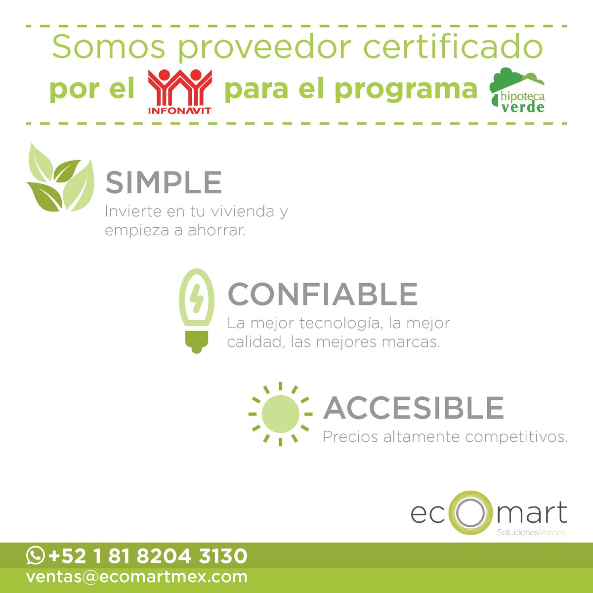 GRUPOECOMART's tweet photo. Canjea tus vales con nosotros ;) somos tu mejor opción #HipotecaVerde #Ecotecnologías #Constructoras #Nama #Ecocasa #Mejoravit #EnergíaSolar #EnergíasRenovables #LíneaBlanca #Electrodomésticos #Crédito #AsesorHipotecario #AsesorInmobiliario #Vivienda #Vale #Infonavit https://t.co/YLp8c9qhE3