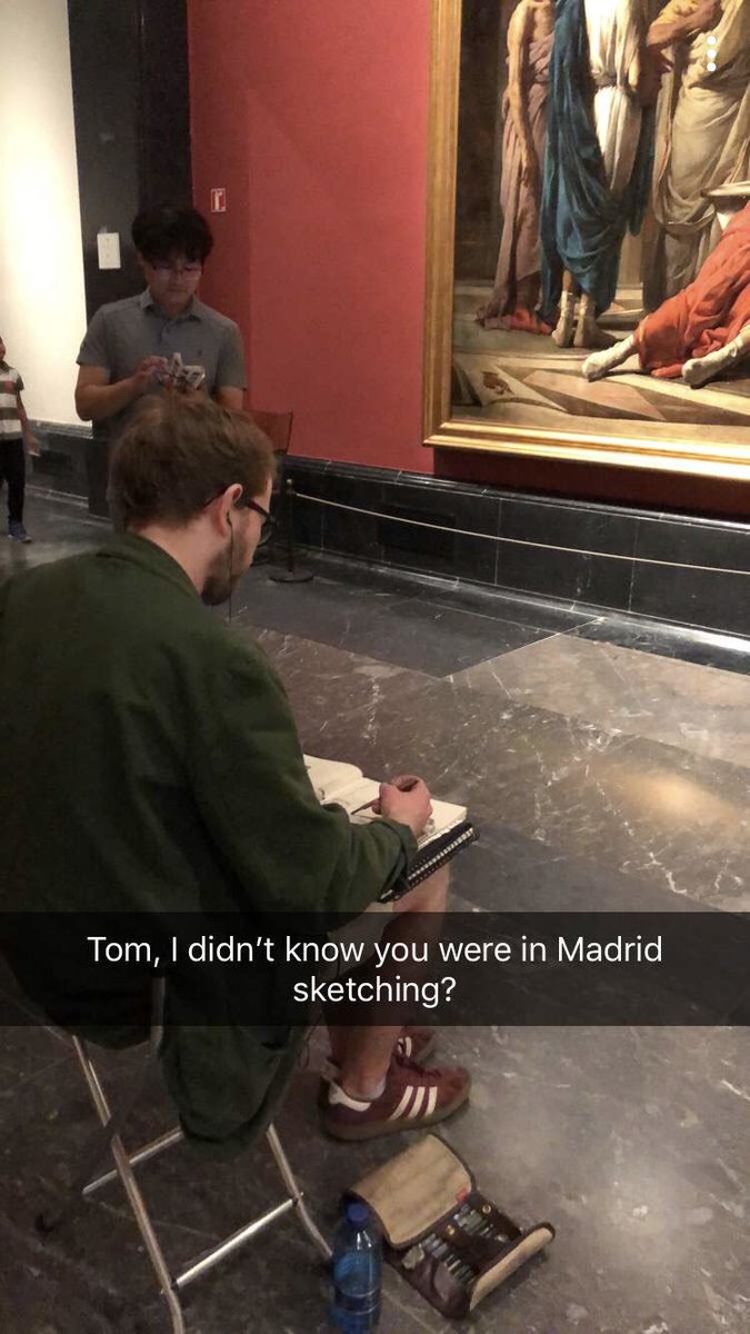 Tom_Chard's tweet image. MY DOPPELGÄNGER IS IN MADRID