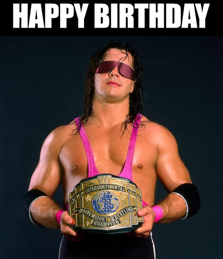 Happy Birthday Bret Hart 