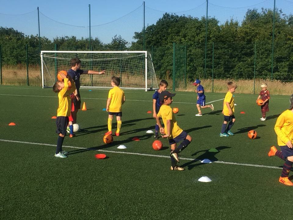 Plenty of contact time on the ball for our under 5,6,7s get them confident on the ball at a young and and it will set a good platform for the future ⚽️💜