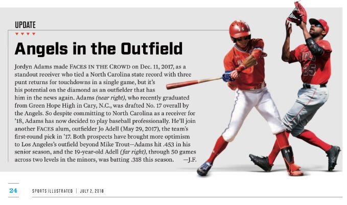 Congrats Jordyn!  This week’s Sports Illustrated...