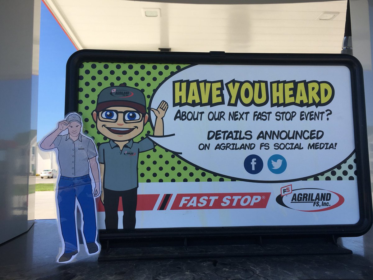 JoeKirkpatrick1's tweet photo. #flatsteve is visiting @AGRILANDFS Winterset FAST STOP. @FSServices https://t.co/528C0Hakeg