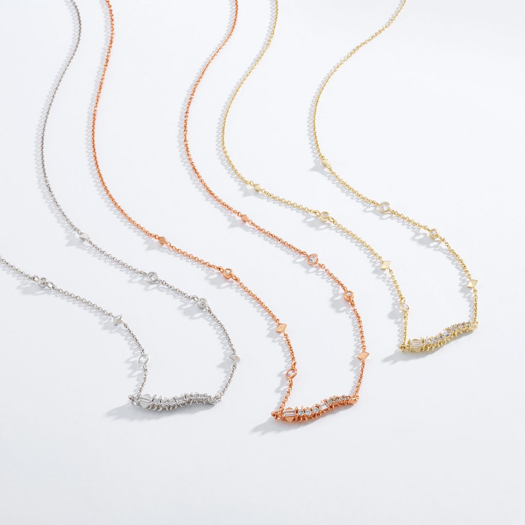 KendraScott's tweet photo. It's in the details. #KendraScott
https://t.co/dES11bWLvx
Hints of sparkle and an adjustable slider. Our Kim Necklace is featured in Rhodium and 14k Rose Gold and Gold plated over brass with just the right sparkle of cubic zirconia. #KSSummer18 https://t.co/SpK6K0i7fT