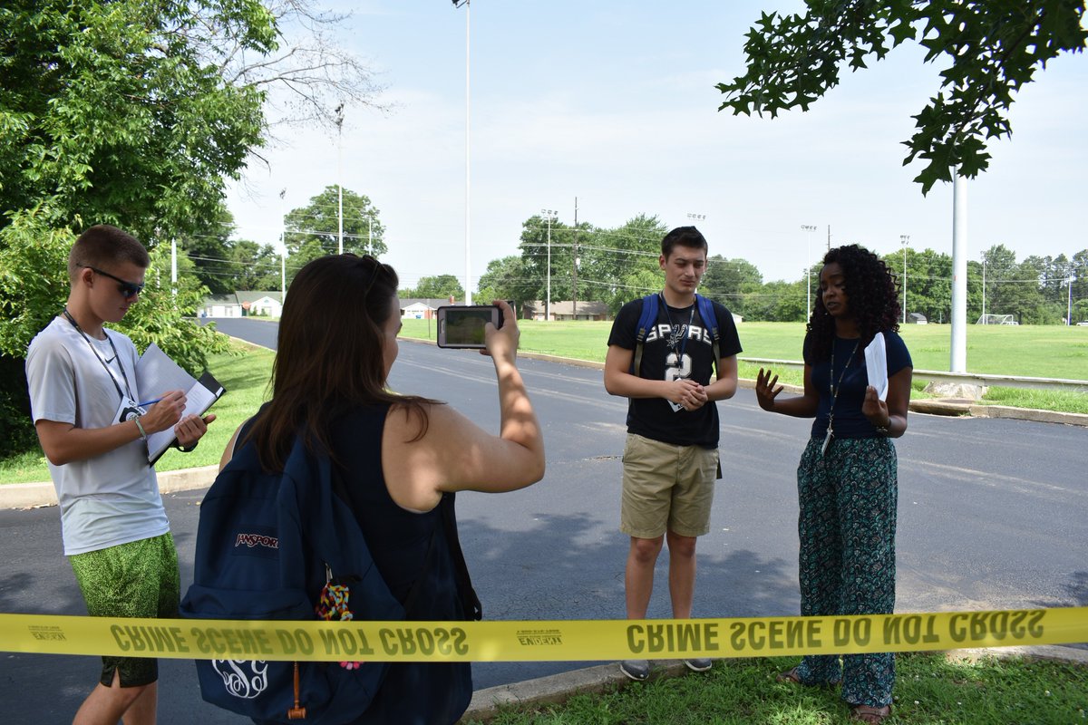 themurrayGSP's tweet photo. WHODUNIT- Scholars in Forensic Science, Journalism &amp; Mass Media, and Political and Legal Issues have begun their investigation on a murder mystery. Stay tuned! https://t.co/1b147sQTTe