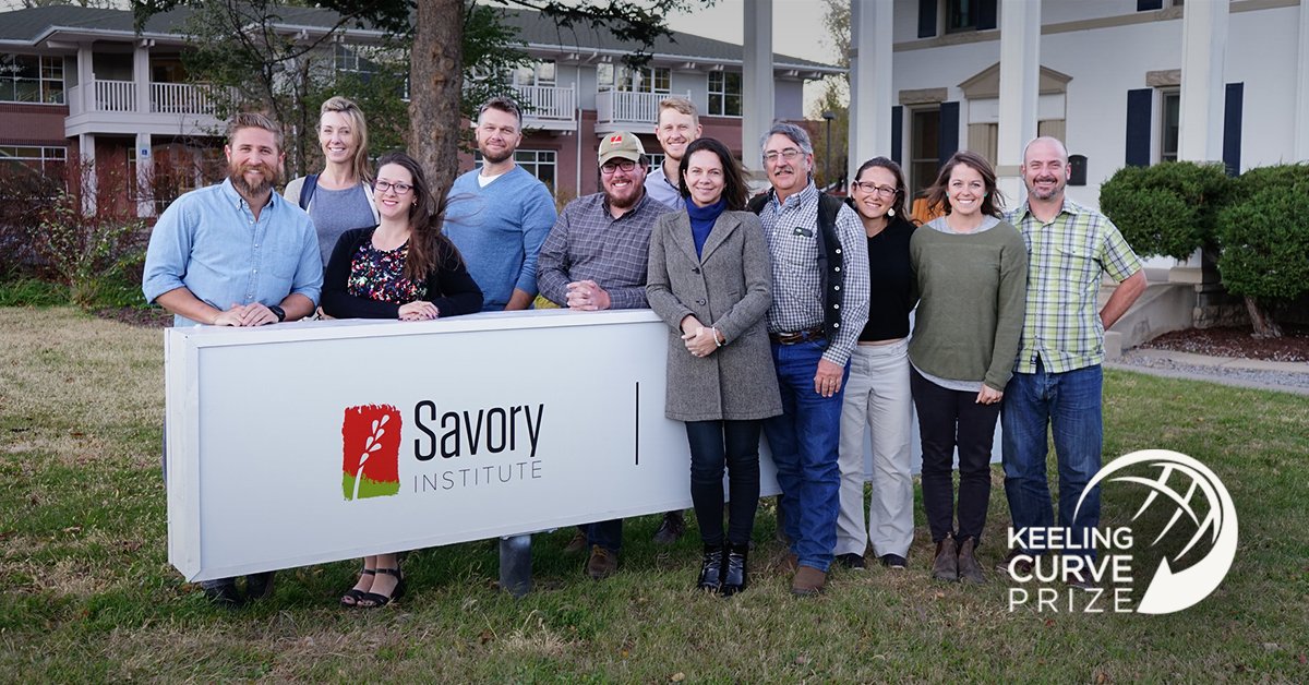We are so proud to announce that Savory Institute is a winner of the 1st ever Keeling Curve Prize (@kcurveprize) in the category of “climate-smart agriculture”!