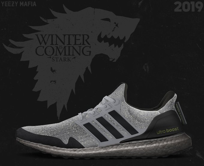 Así serán las Adidas de 'Juego de tronos' llegarán en 2019