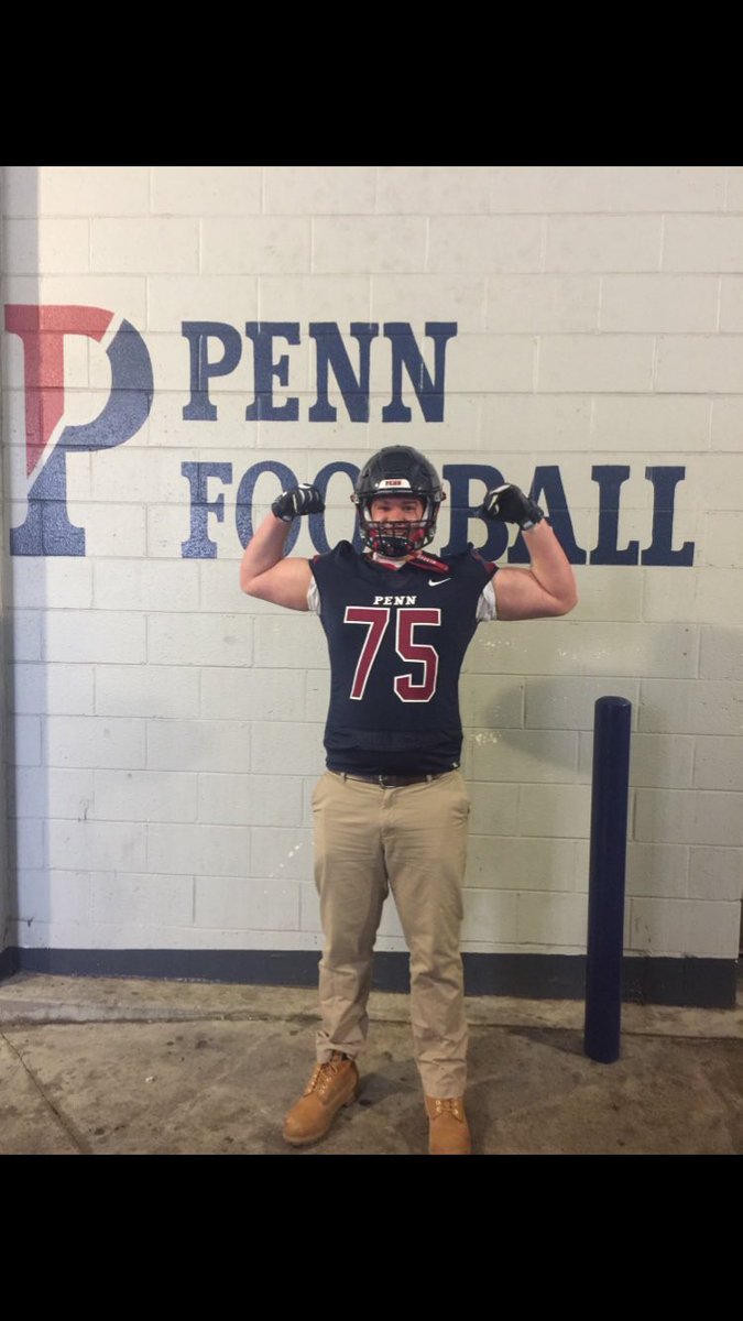 ChaseBahr75's tweet photo. Super excited to announce my commitment to the University of Pennsylvania and the admissions process! #UPrising #CommitToTheFight https://t.co/9VZdvWDnI7