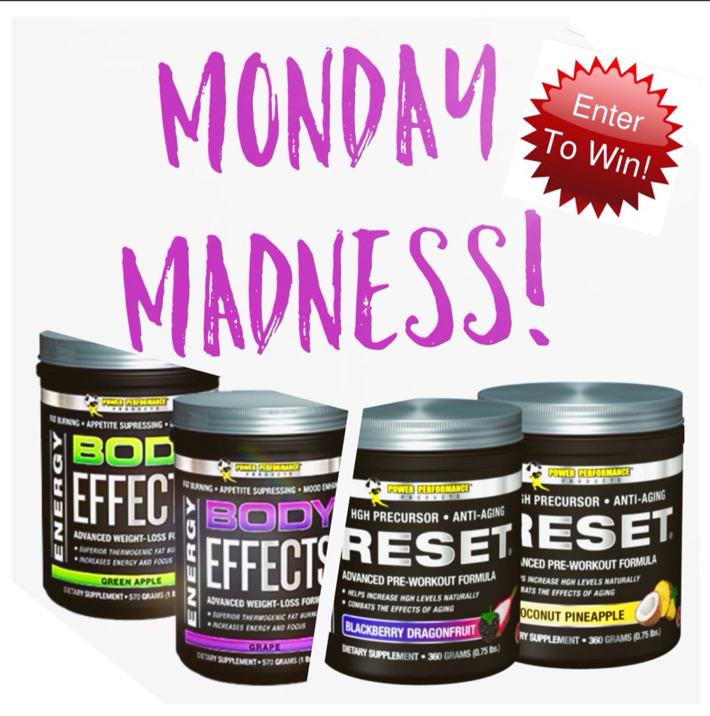 PowerPerformanc's tweet photo. Feeling lucky? Enter to win 6 free jars of Power Performance Products! ❤️ this post for a chance to WIN! On the 15th of each month, we announce the winner. Good luck, and don't forget to check back to see if you won!
 #BodyEffects #Reset #Giveaway https://t.co/aC9yKQ6zlr