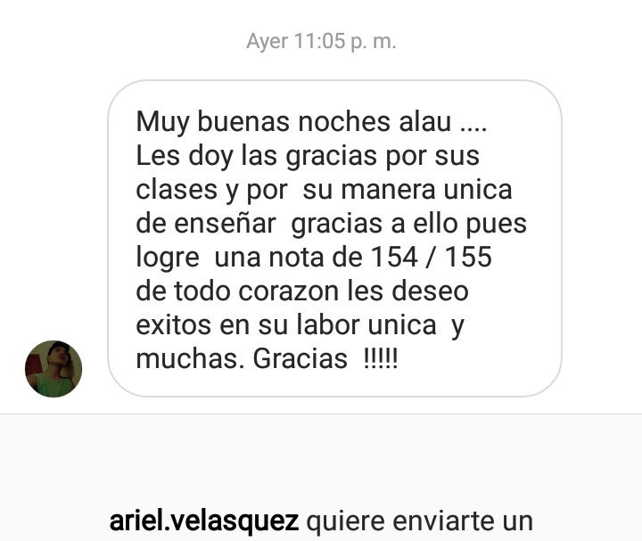 alauec's tweet photo. Todo el trabajo duro reflejado en estas excelentes notas de nuestros #alaUcitos #SerBachiller #maraton3 https://t.co/yHEoVjf0Oo