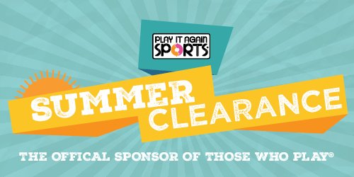 PlayClawson's tweet photo. Summer Clearance Sale has started at Play It Again Sports - Clawson!!!  #webuyused #qualityused https://t.co/I9SEA4keUo