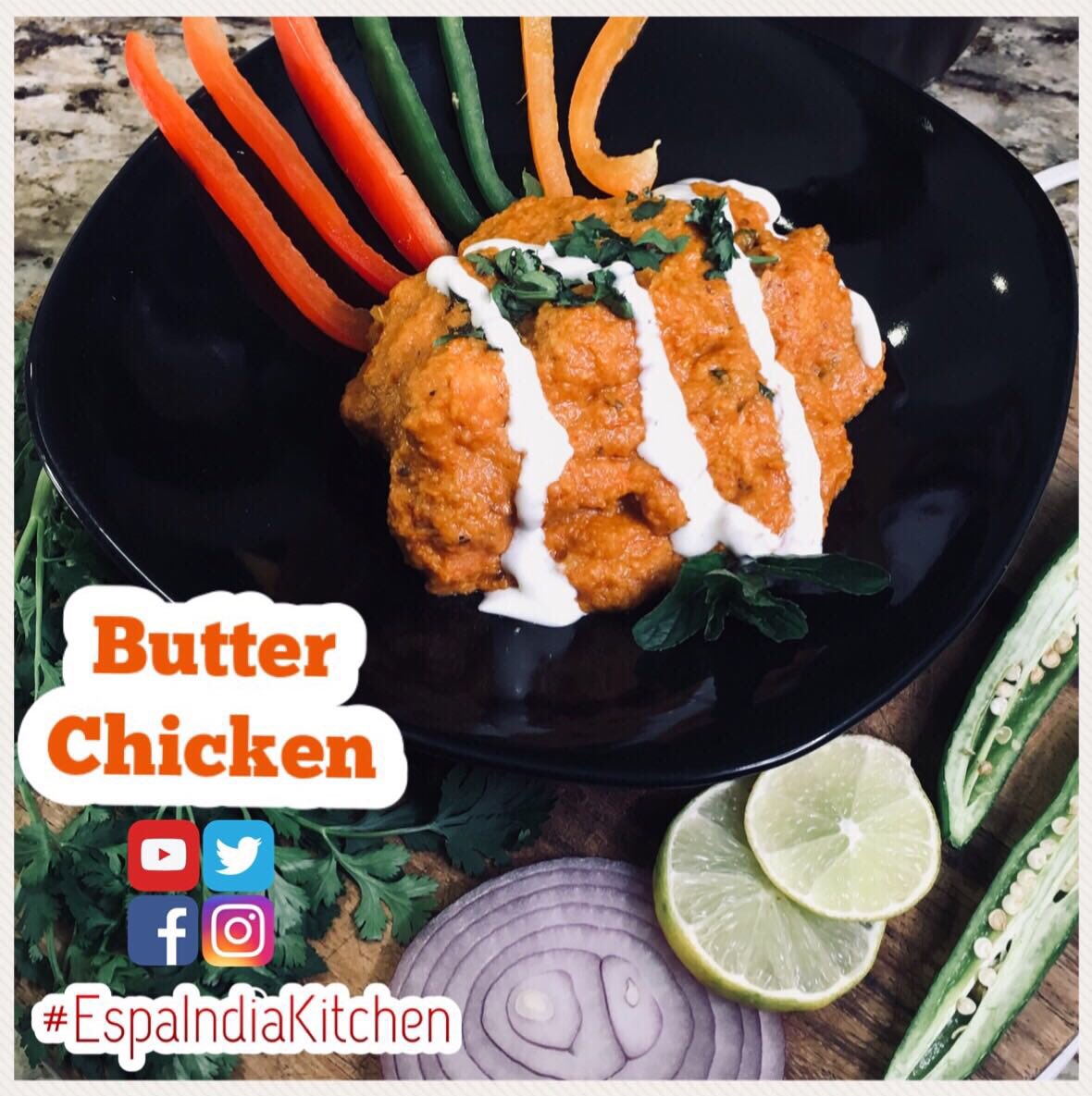 youtu.be/xEY0qFVf1qk #Butterchicken #murgmakhani #comidahindu #edpaindiakitchen #cocina #cocinahindu #indianfood #youtuber