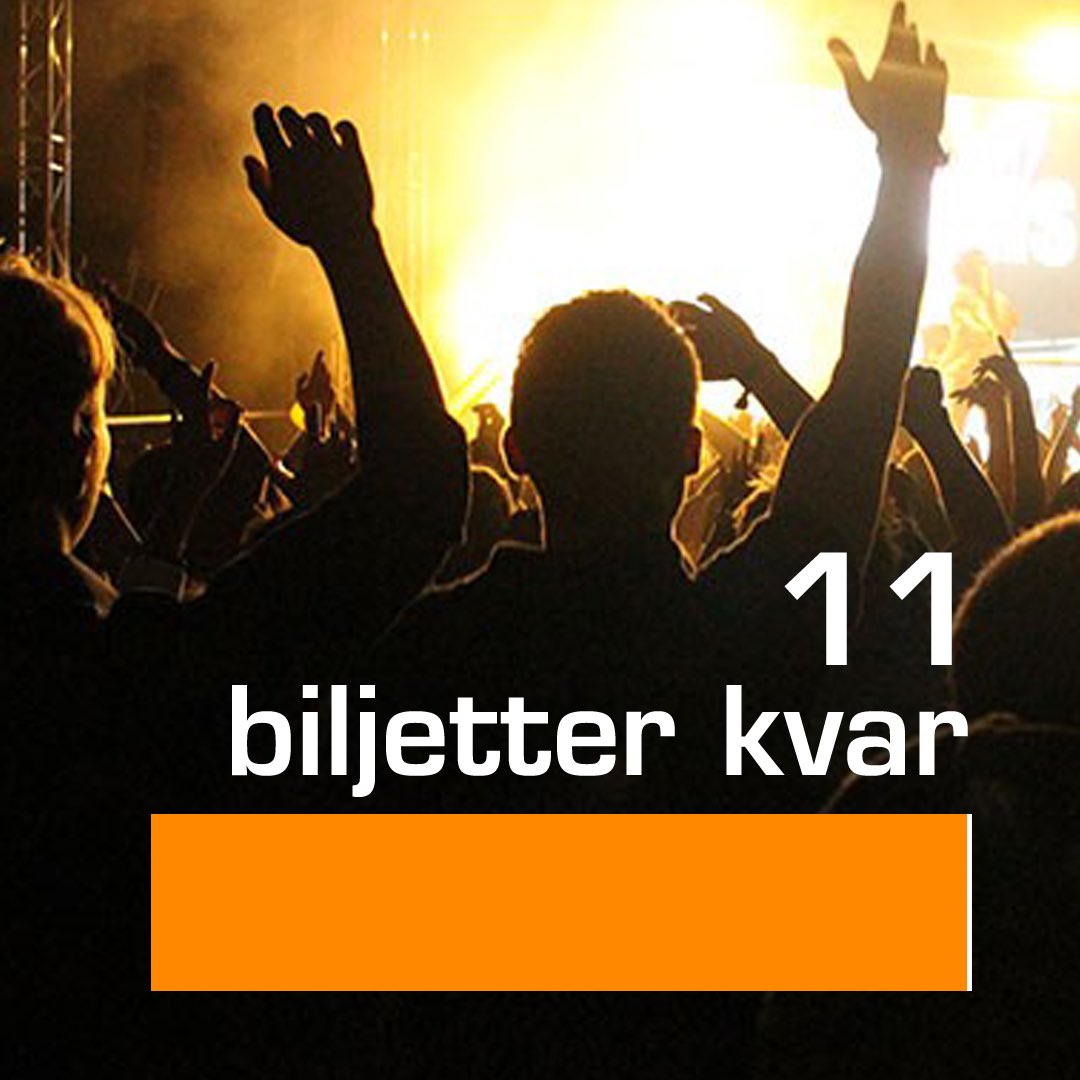 Torebodafstival's tweet photo. 11 biljetter kvar! https://t.co/WxOgMItEiB #törebodafestivalen https://t.co/rzudJZ86Eq