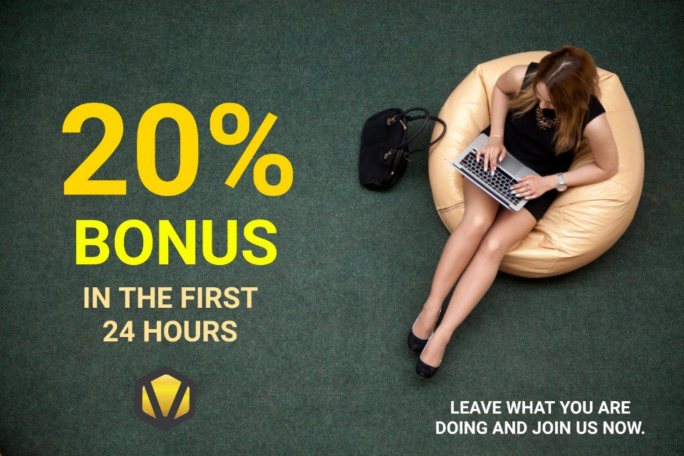 That's 20% Bonus in the FIRST 24 HOURS. Only few days left to launch token sale!

Join us: ico.immvr.se/login

#StayImmVRsed