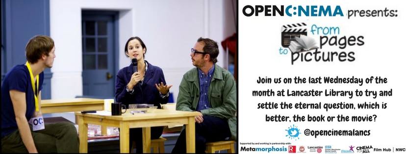 If you love a good story whether it's on the page or the screen, then this group is for you! We love discussing book-to-movie adaptations, debating the age-old question of which one is better. Join us on our multi-medium adventure on the last wednesday of the month! #BookToMovie