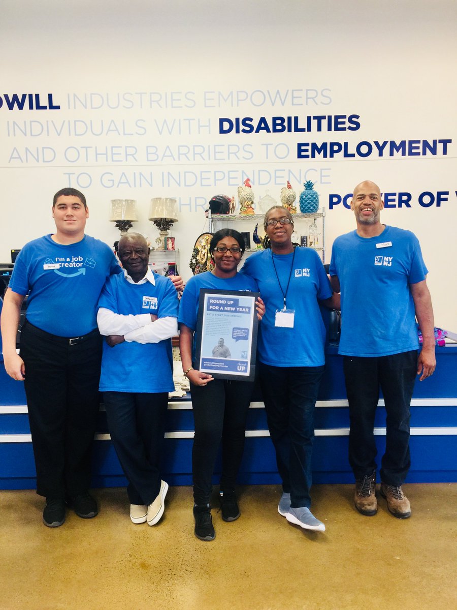 GoodwillNYNJ's tweet photo. Congrats to our June Round Up Champs #TeamNorthPlainfield! #RoundUpforChange https://t.co/9X0gY1RPTW