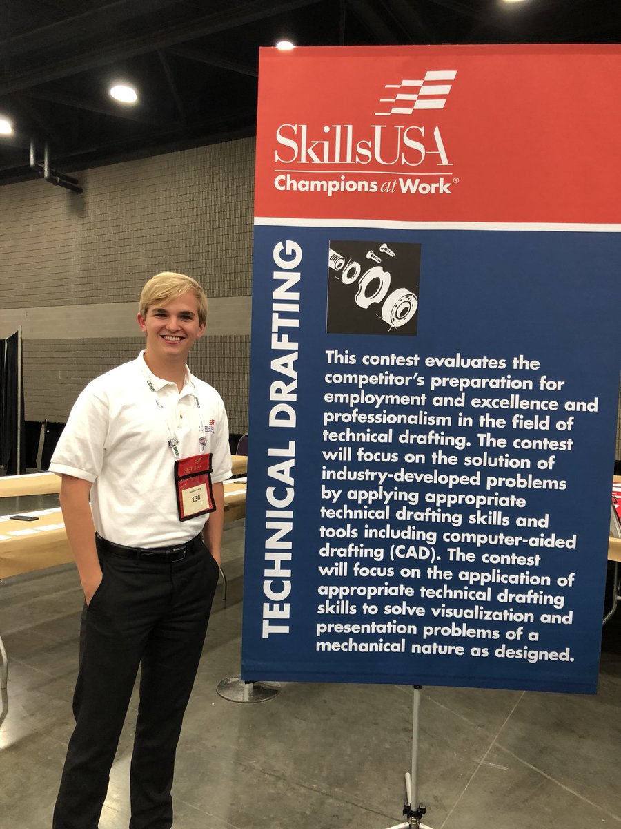 Had a great time representing <a href="/FDCSD/">Fort Dodge Schools</a> &amp; <a href="/SkillsUSAIowa/">SkillsUSA Iowa</a> at the National <a href="/SkillsUSA/">SkillsUSA</a> competition!